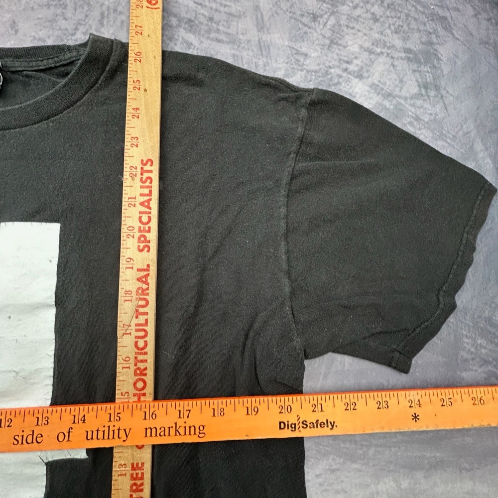 Stussy No 4 Graphic T-Shirt Mens Large Black Vintage Y2K Skater Streetwear - Picture 5 of 7